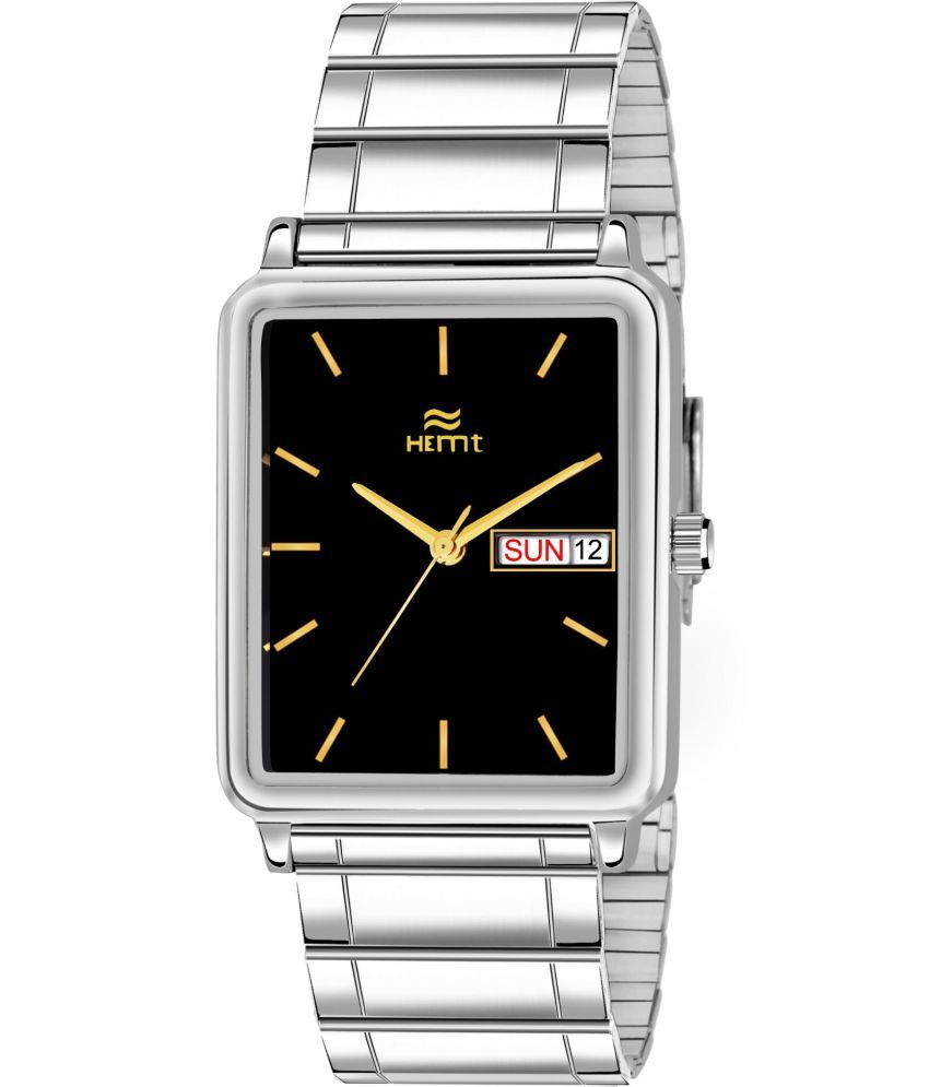     			Hemt Silver Metal Analog Men's Watch