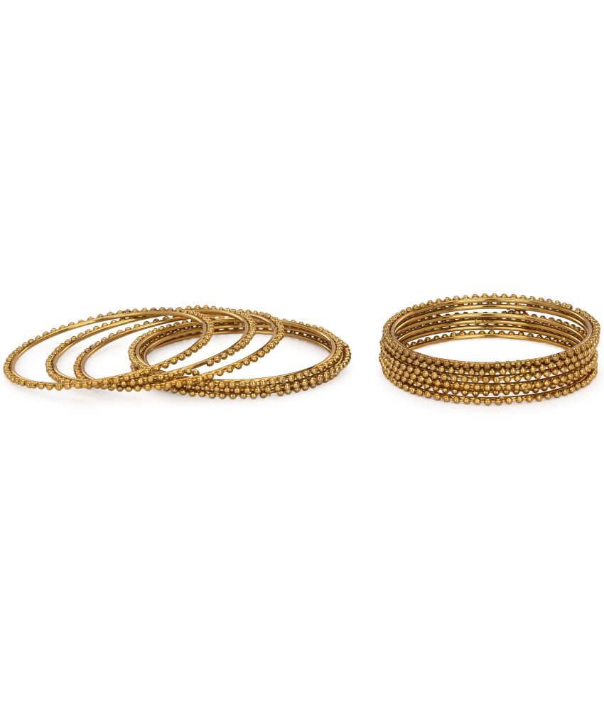     			Somil Gold Bangle Set ( Pack of 12 )