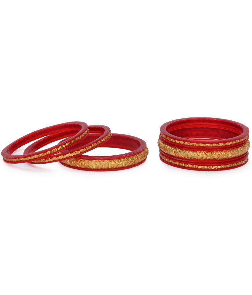     			Somil Multicolor Bangle Set ( Pack of 6 )