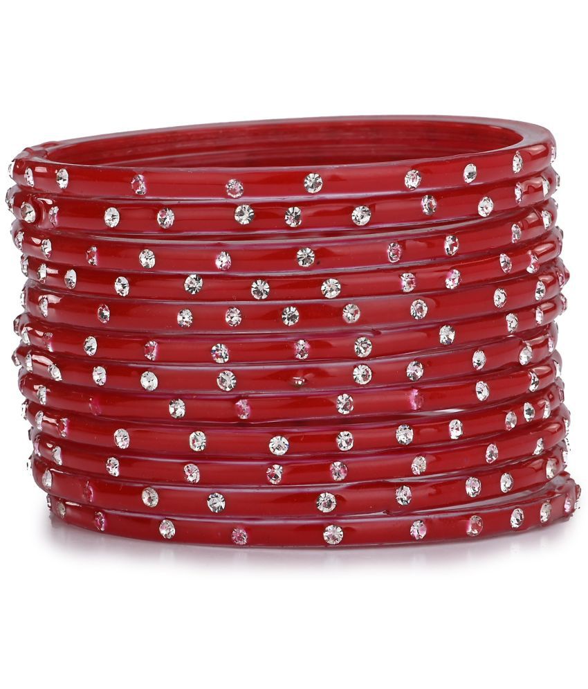     			Somil Red Bangle ( Pack of 12 )