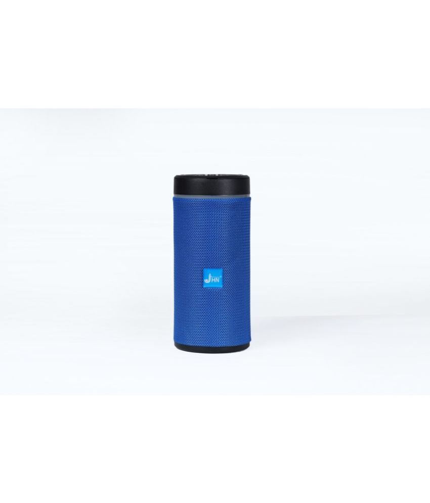     			jhn JHN-124 10 W Bluetooth Speaker Bluetooth v5.0 with USB,SD card Slot Playback Time 8 hrs Blue
