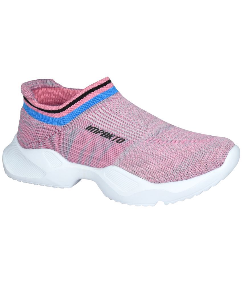     			Impakto - Pink Boy's Sports Shoes ( 1 Pair )