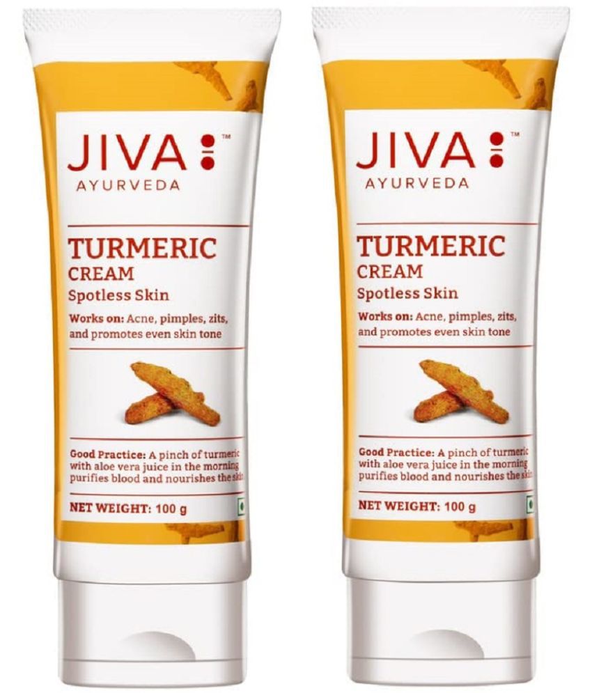     			Jiva Ayurveda Turmeric Cream 100gm (Pack of 2)