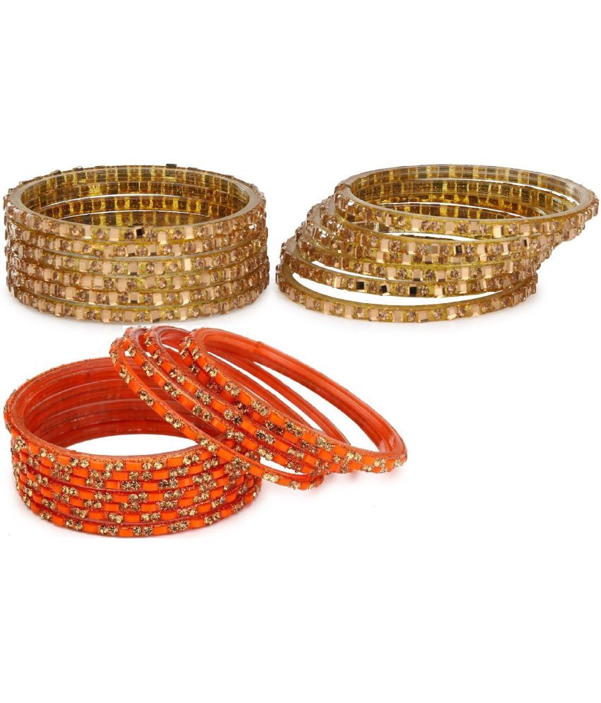     			Somil Multicolor Bangle Set ( Pack of 24 )