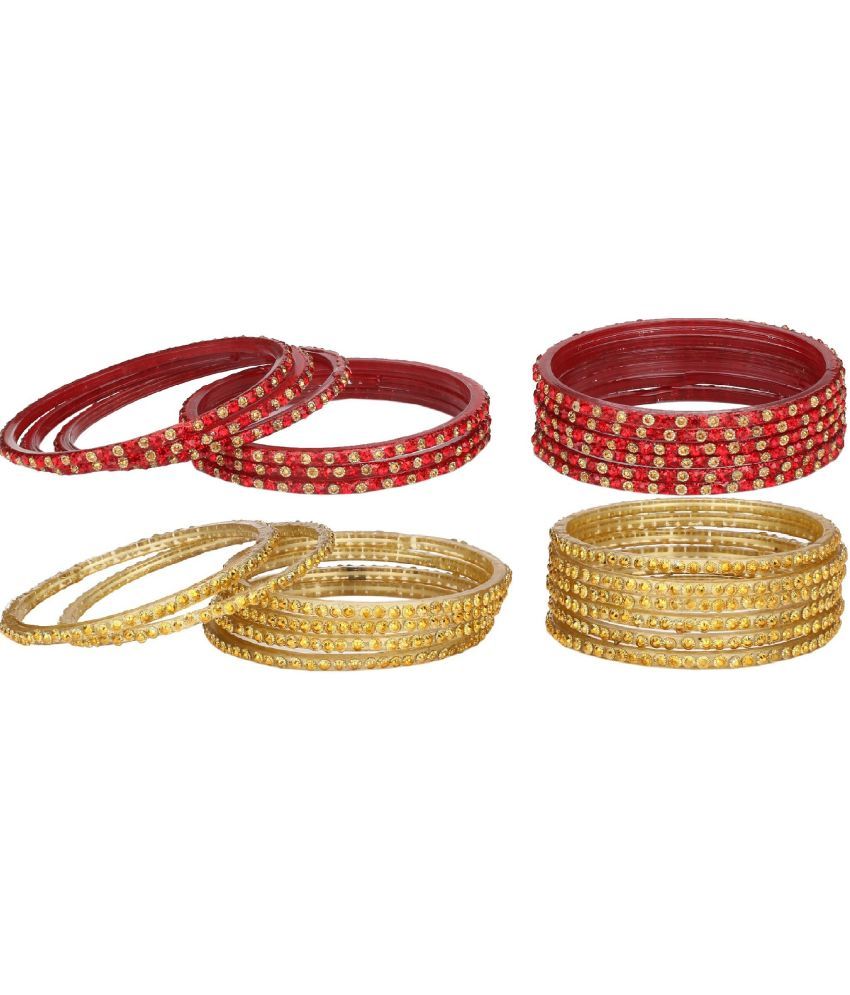     			Somil Multicolor Bangle Set ( Pack of 24 )