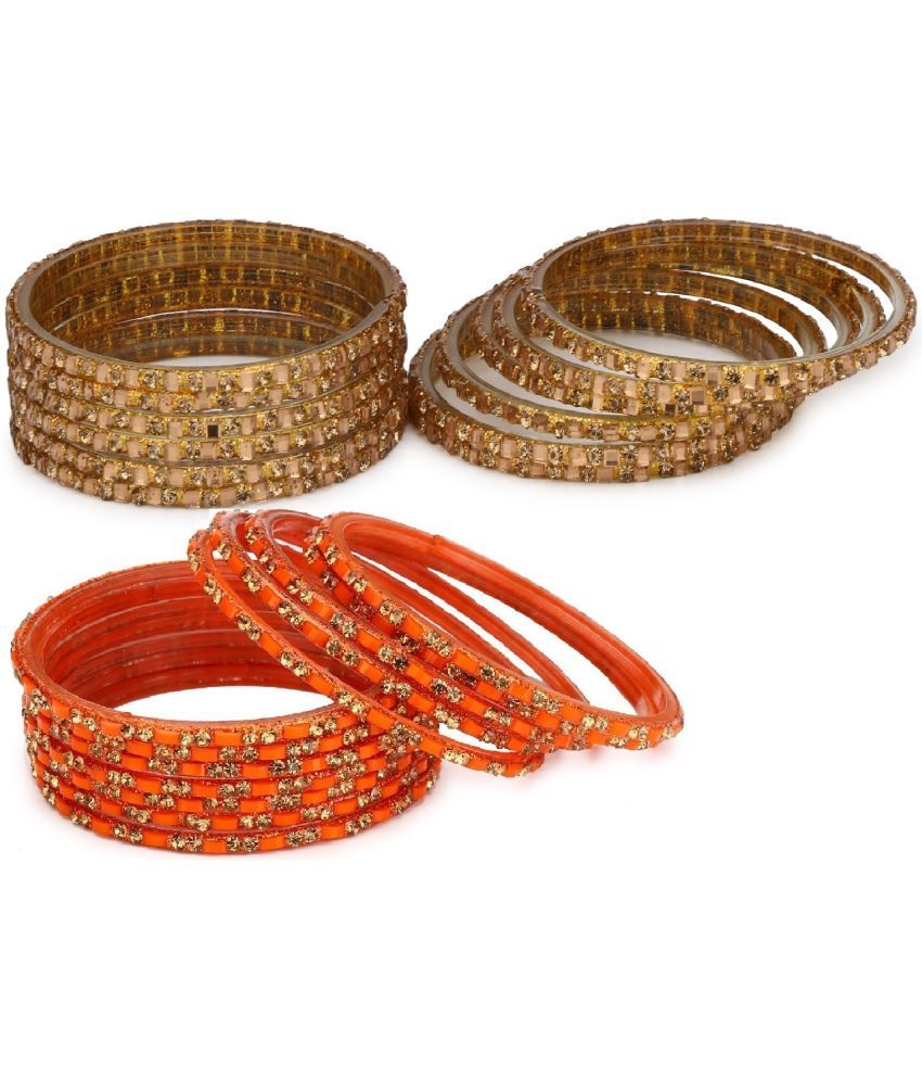     			Somil Multicolor Bangle Set ( Pack of 24 )