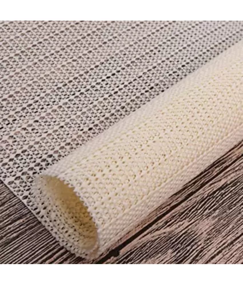     			dust n shine Plastic Bath Mat Other Sizes cm ( Pack of 1 ) - White