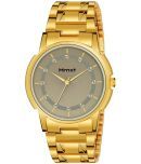 HMXT Gold Metal Analog Men's Watch