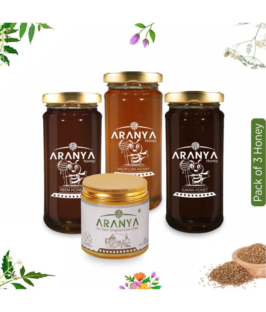     			Aranya Honey and Ghee Combo 1020 g Pack of 4