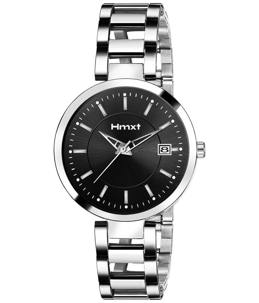     			HMXT Silver Stainless Steel Analog Womens Watch