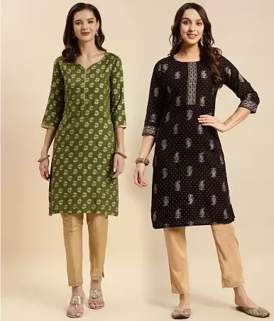Stitched Palazzo Ladies Cotton Kurti with Leggings, Handwash at Rs 900 in  New Delhi