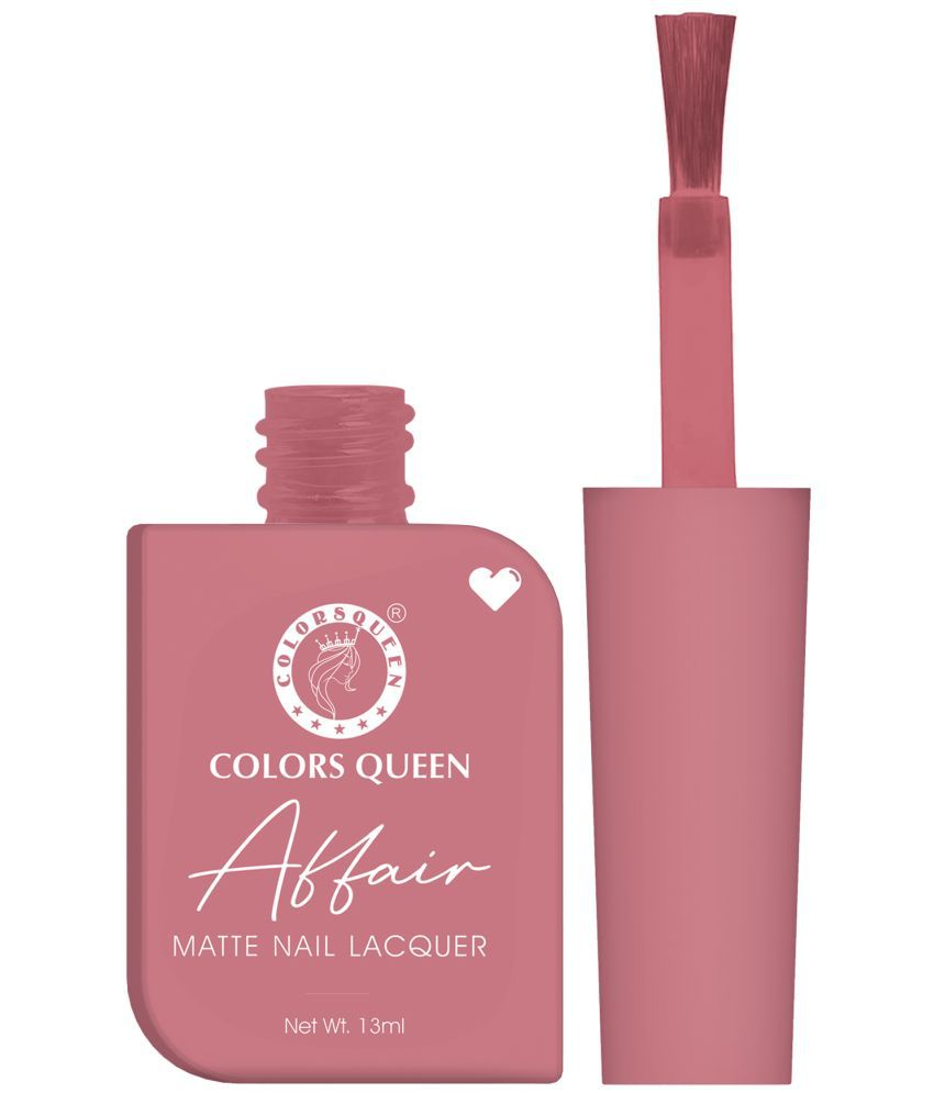     			Colors Queen Hot Pink Matte Nail Polish ( Pack of 1 )