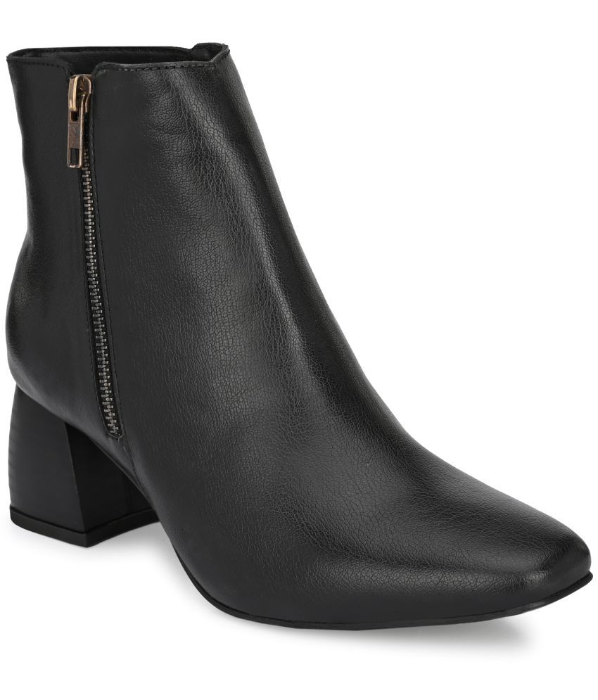     			El Paso Black Women's Ankle Length Boots