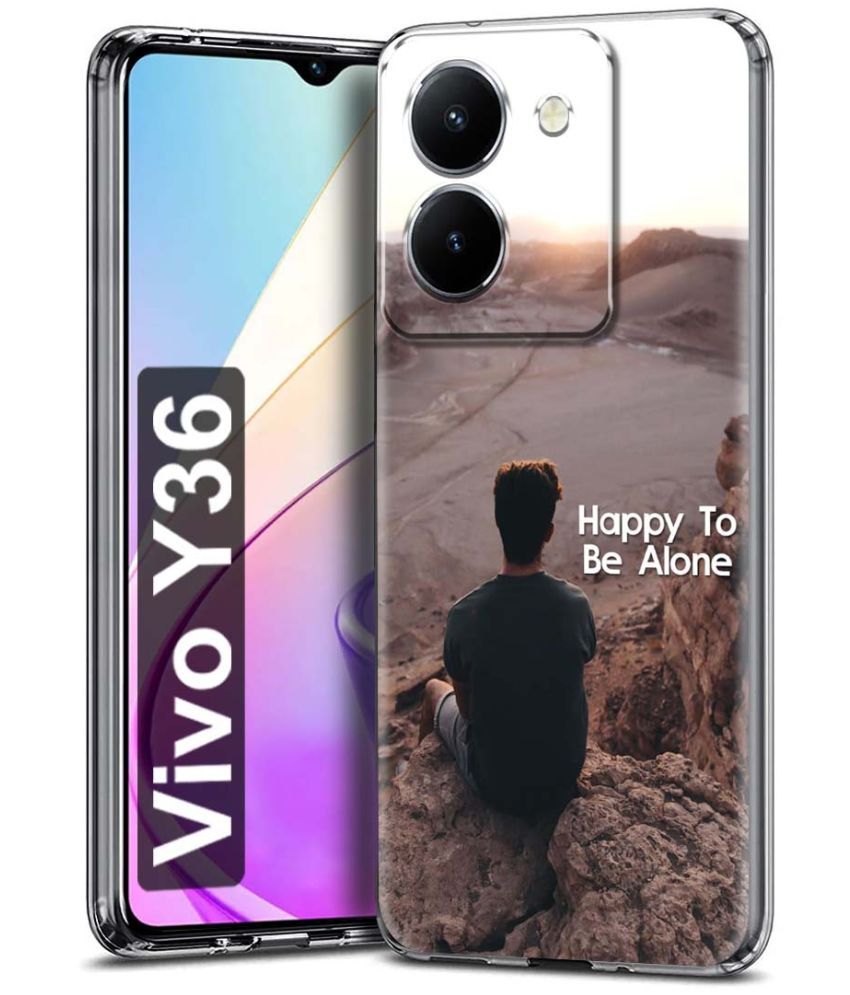     			Fashionury Multicolor Printed Back Cover Silicon Compatible For Vivo Y36 ( Pack of 1 )