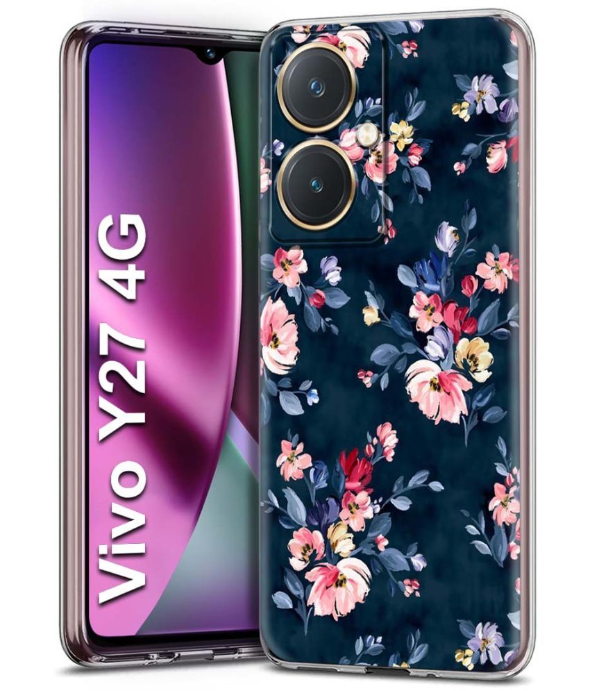     			Fashionury Multicolor Printed Back Cover Silicon Compatible For Vivo Y27 ( Pack of 1 )