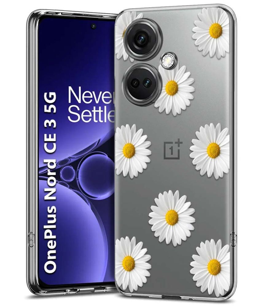     			Fashionury Multicolor Printed Back Cover Silicon Compatible For OnePlus Nord CE 3 5G ( Pack of 1 )