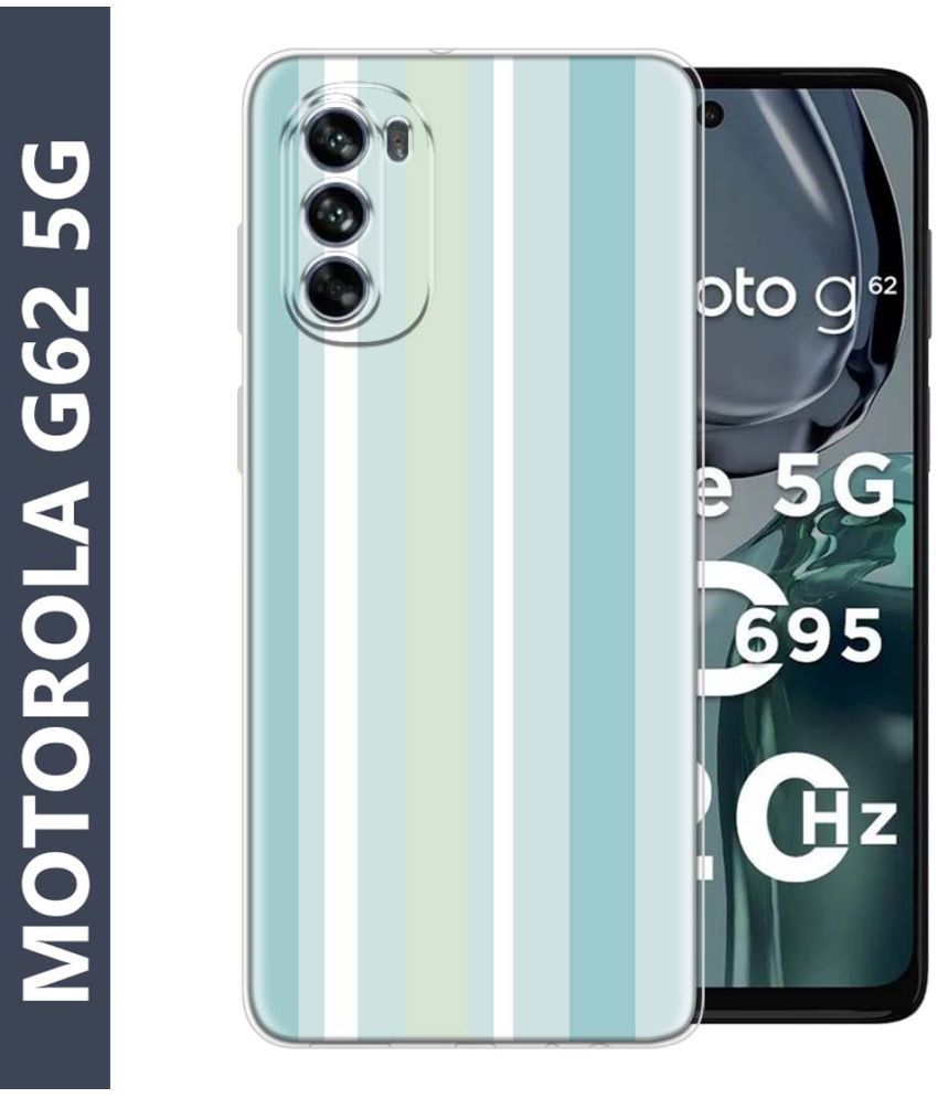     			Fashionury Multicolor Printed Back Cover Silicon Compatible For Motorola G62 5G ( Pack of 1 )