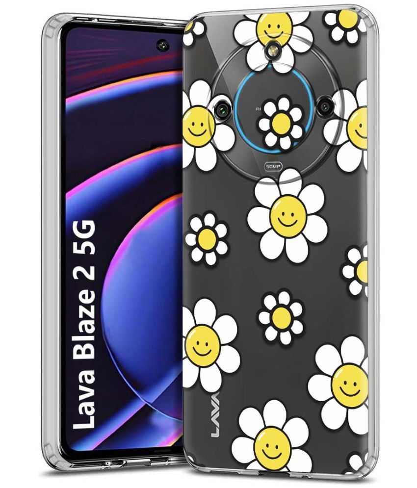     			Fashionury Multicolor Printed Back Cover Silicon Compatible For Lava Blaze 2 ( Pack of 1 )