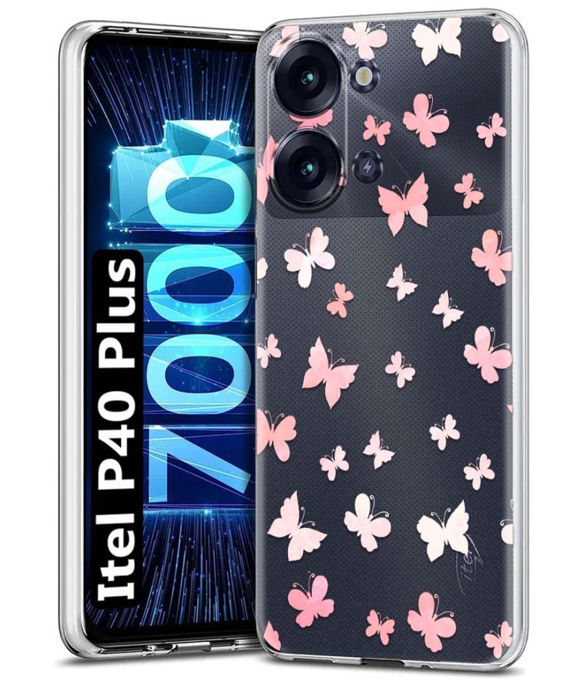     			Fashionury Multicolor Printed Back Cover Silicon Compatible For Itel P40 Plus ( Pack of 1 )