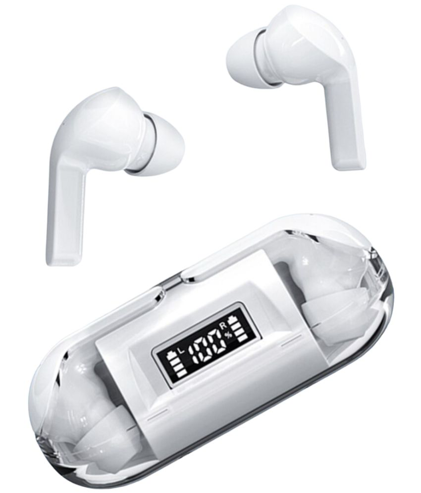     			COREGENIX Capsule Bluetooth True Wireless (TWS) In Ear 30 Hours Playback Low Latency IPX5(Splash & Sweat Proof) White