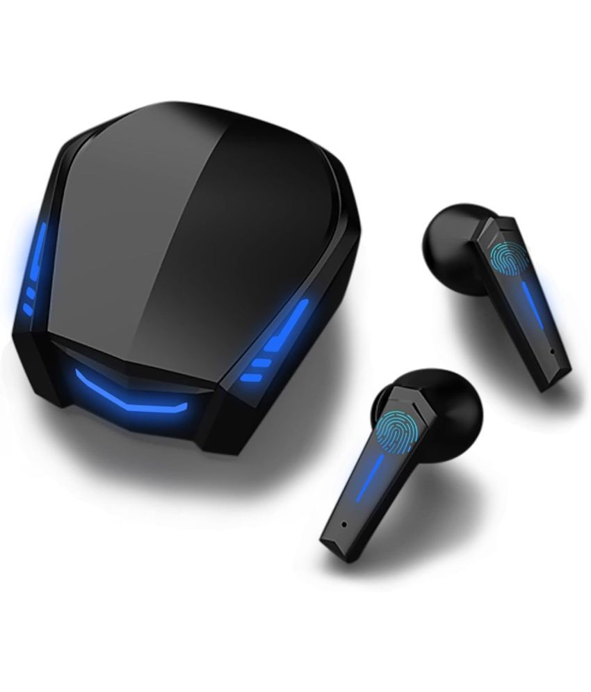     			COREGENIX Gaming Pro Bluetooth Bluetooth Headphone In Ear 30 Hours Playback Low Latency IPX5(Splash & Sweat Proof) Black