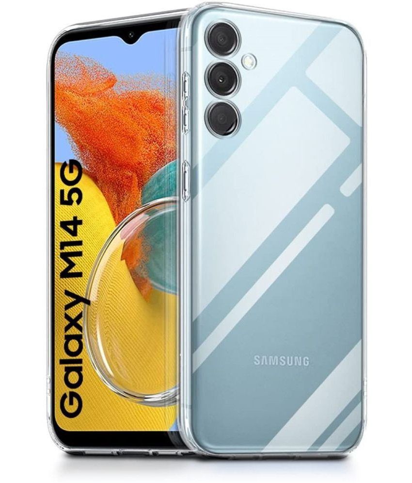     			Case Vault Covers Silicon Soft cases Compatible For Silicon Samsung Galaxy M14 5G ( Pack of 1 )