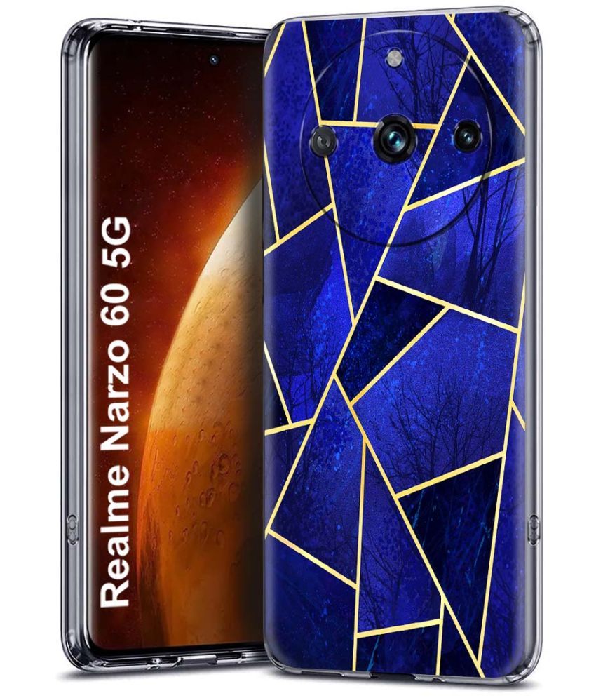     			Fashionury Multicolor Printed Back Cover Silicon Compatible For Realme Narzo 60 ( Pack of 1 )