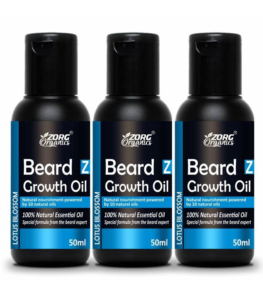     			Zorg Organics Promotes Beard Growth Beard Oil ( Pack of 3 )