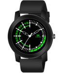 IIK COLLECTION Black Silicon Analog Men's Watch