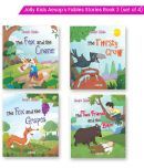 Jolly Kids Aesops Fables English Short Stories Book 3 Set of 4 for Little Children| Ages 3  6 Years| Moral Stories