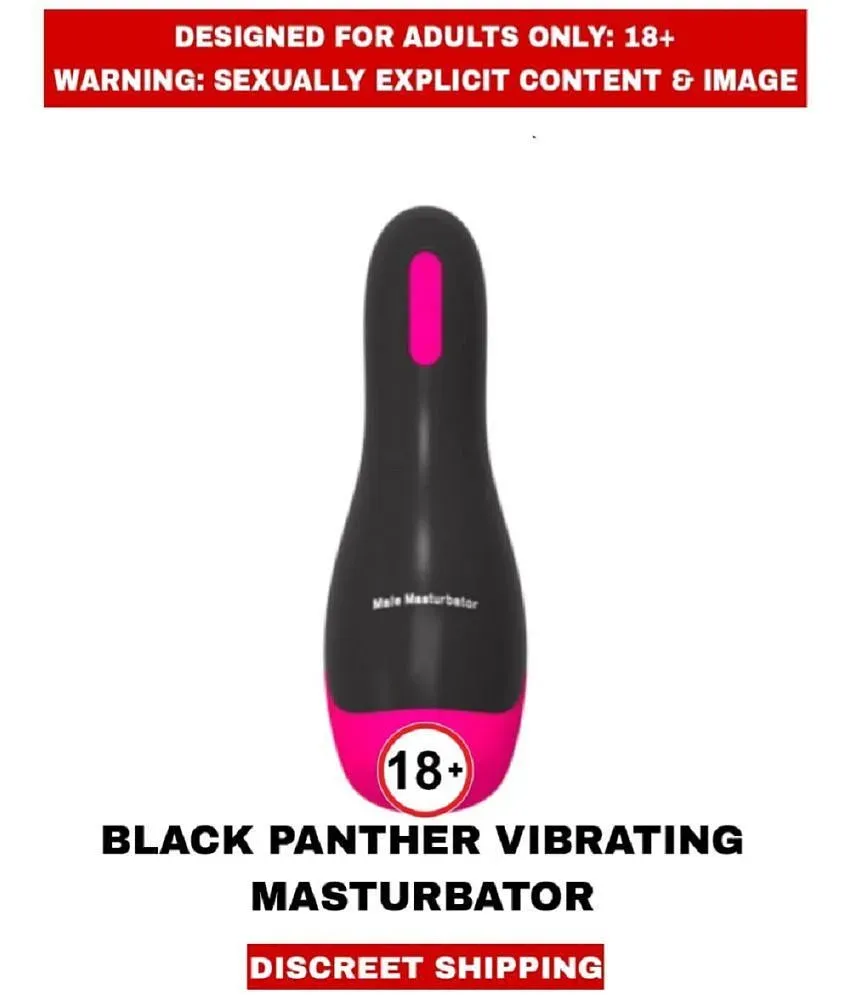 BLACK PANTHER PREMIUM VIBRATING MALE MASTURBATOR SEX TOY WITH HEATING AND  VOICE BY Kamveda: Buy BLACK PANTHER PREMIUM VIBRATING MALE MASTURBATOR SEX  TOY WITH HEATING AND VOICE BY Kamveda at Best Prices