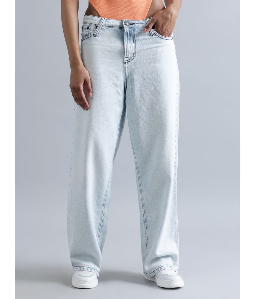     			Bene Kleed - Blue Cotton Regular Fit Women's Jeans ( Pack of 1 )