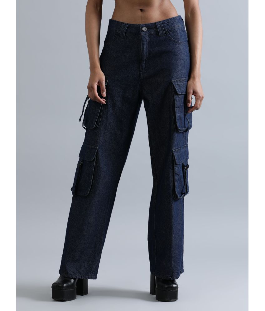    			Bene Kleed - Navy Cotton Regular Fit Women's Jeans ( Pack of 1 )