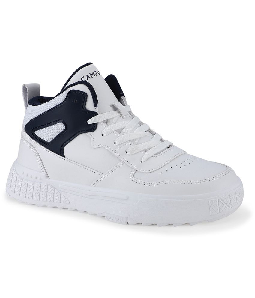     			Campus OG-18 White Men's Sneakers