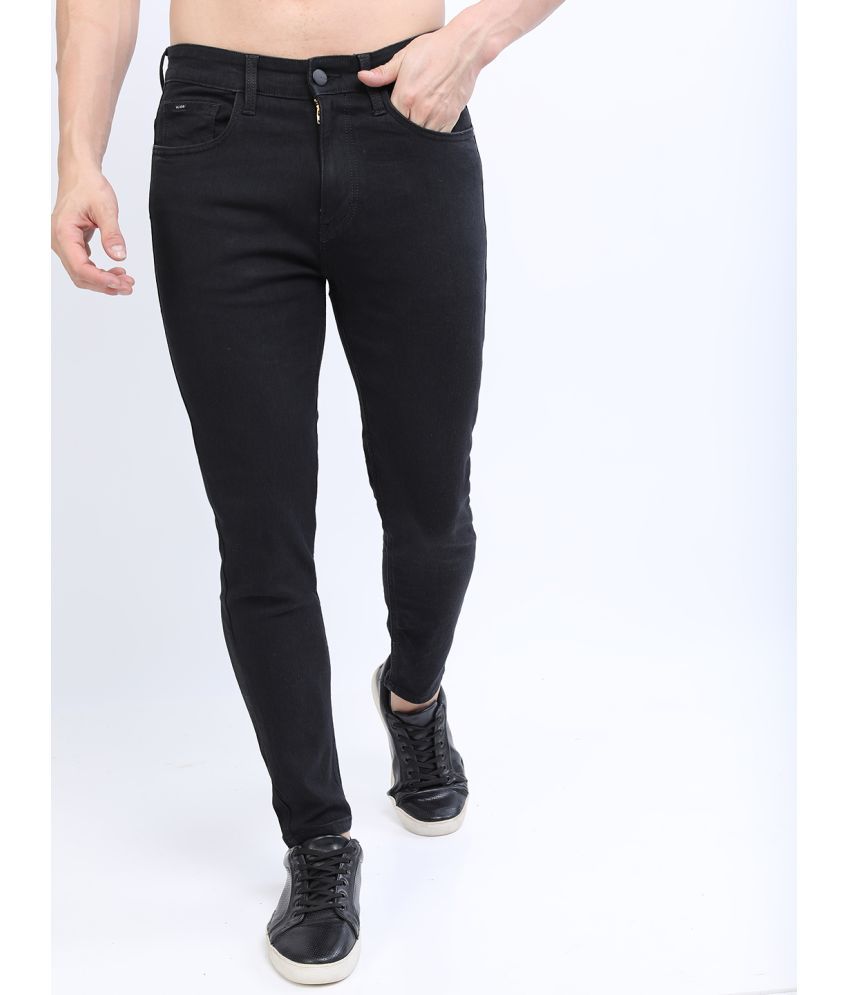     			Ketch Skinny Fit Basic Men's Jeans - Black ( Pack of 1 )