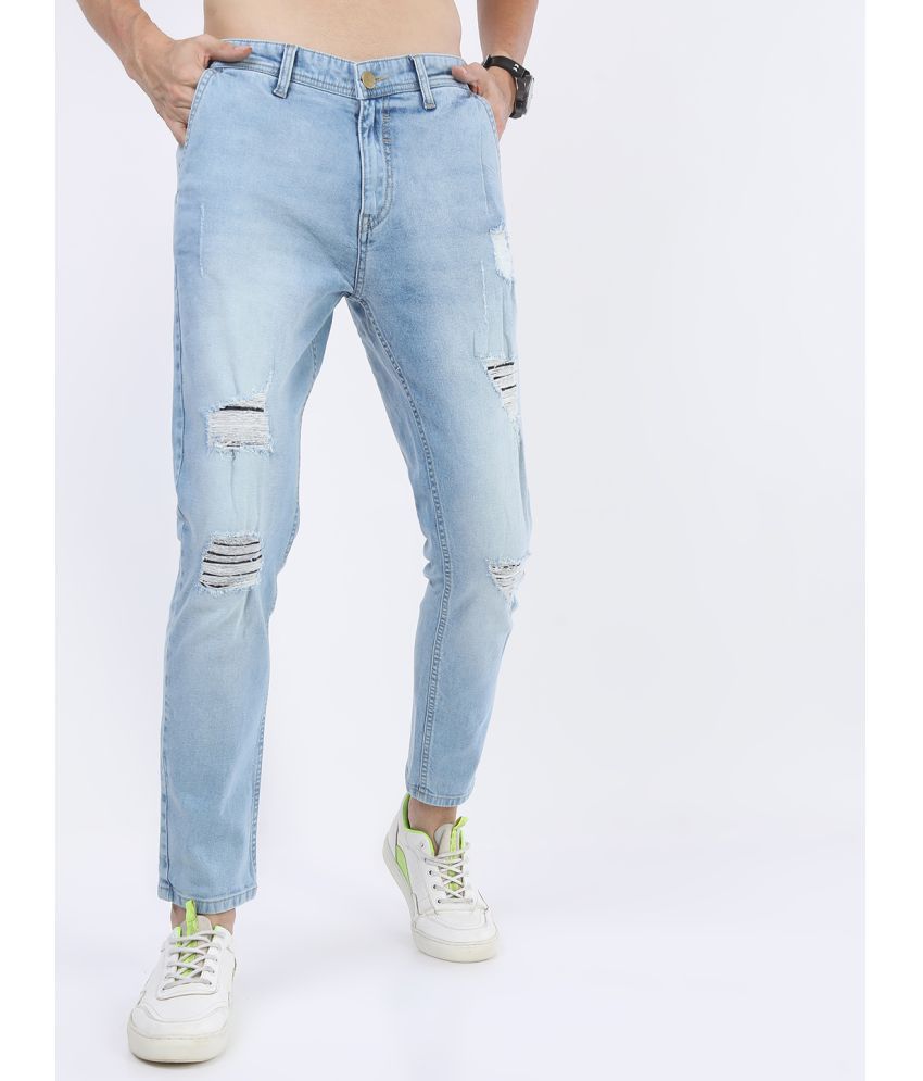     			Ketch Slim Fit Distressed Men's Jeans - Blue ( Pack of 1 )