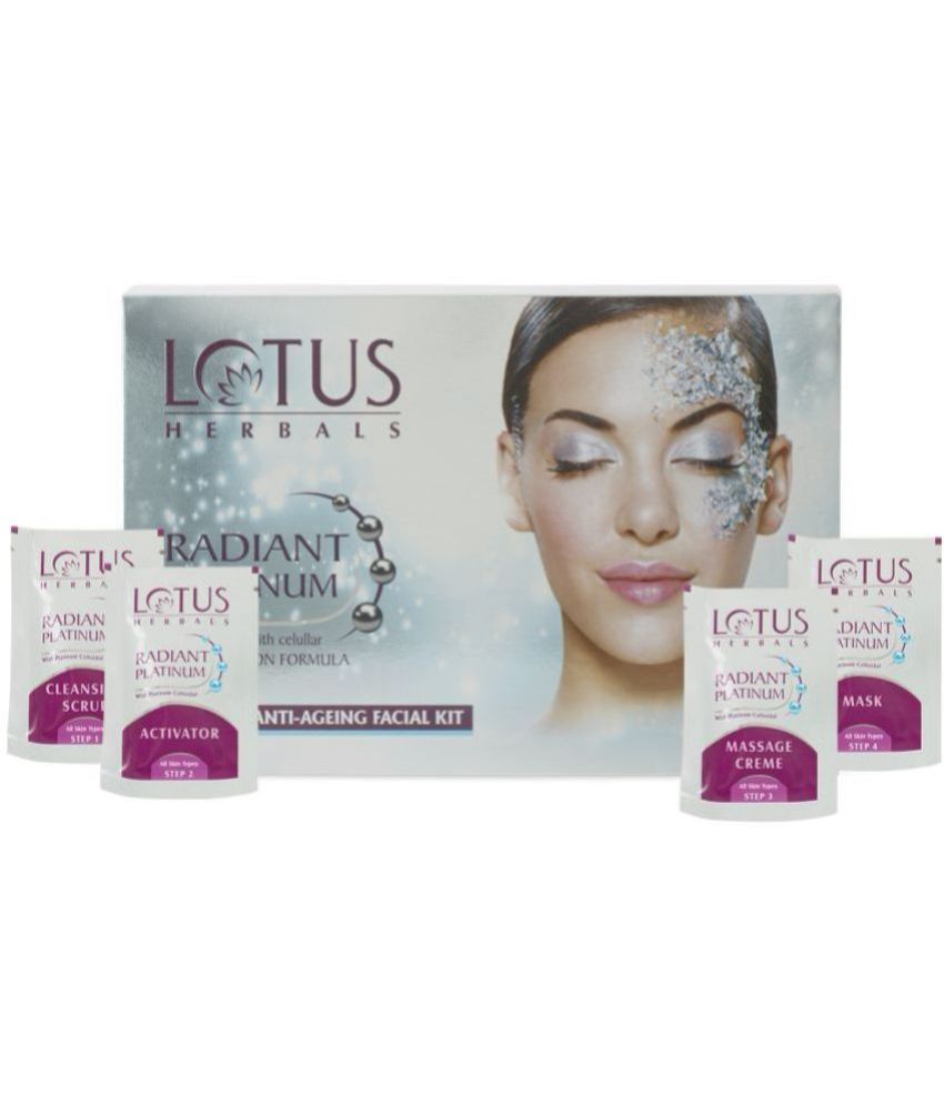     			Lotus Herbals Radiant Platinum Cellular Anti-Ageing 1 Facial Kit 37g