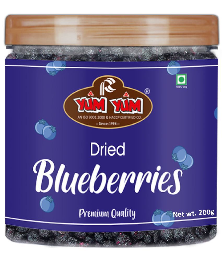     			YUM YUM Premium Dried Blueberries 200g