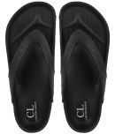 Carlton London Black Men's Daily Slipper