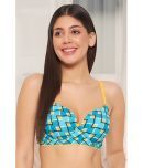 Clovia Nylon Heavily Padded Women's T-Shirt Bra ( Teal )