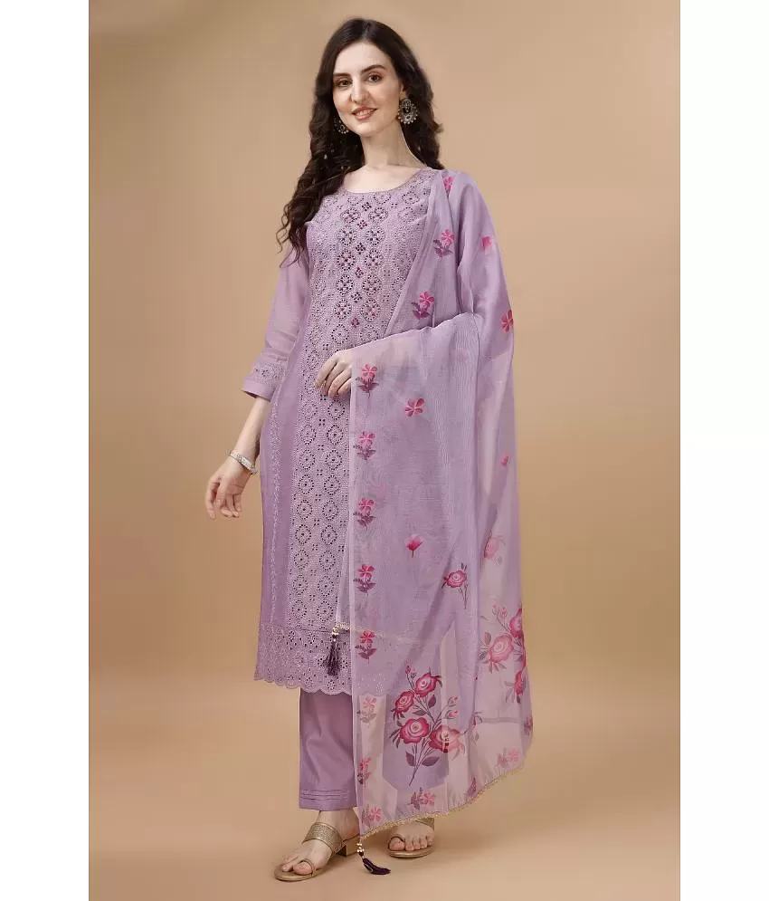 66% OFF on Jazzup Pink Cotton Salwar Suits on Snapdeal | PaisaWapas.com
