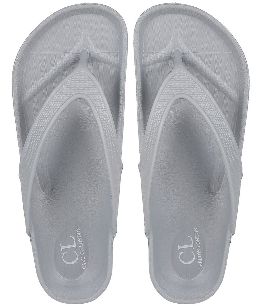     			Carlton London Light Grey Men's Daily Slipper