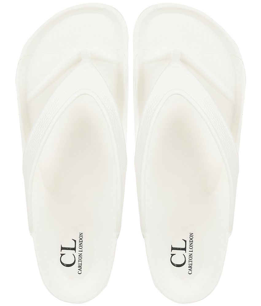     			Carlton London Off White Men's Daily Slipper