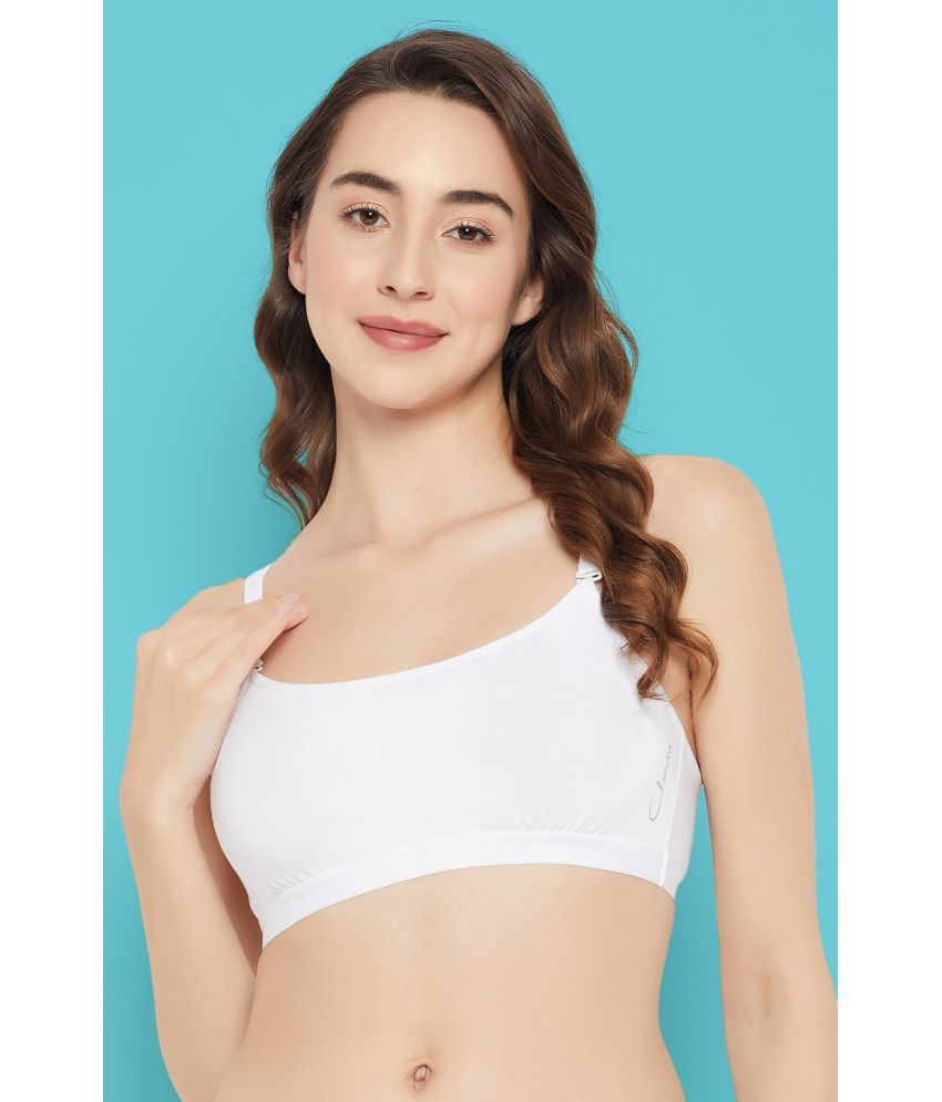     			Clovia White Cotton Heavily Padded Women's T-Shirt Bra ( Pack of 1 )