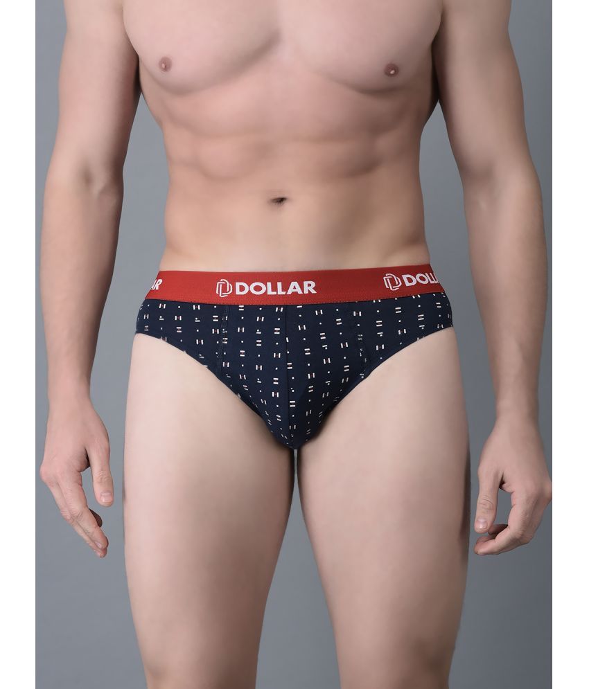     			Pack of 1 Dollar Bigboss Multicolor Cotton Men's Briefs