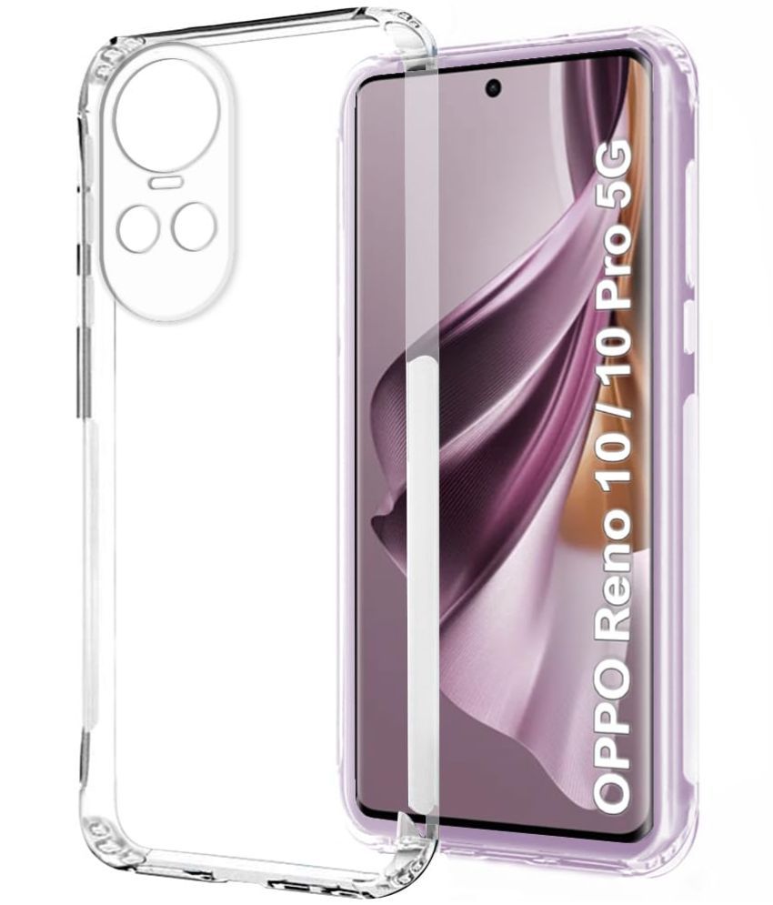     			Kosher Traders Shock Proof Case Compatible For Silicon Oppo Reno 10 5g ( Pack of 1 )