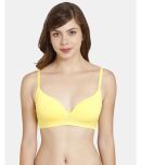 Rosaline by Zivame Polyester Women's T-Shirt Bra ( Yellow )