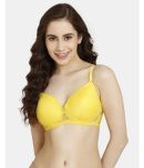 Rosaline by Zivame Polyester Women's T-Shirt Bra ( Yellow )