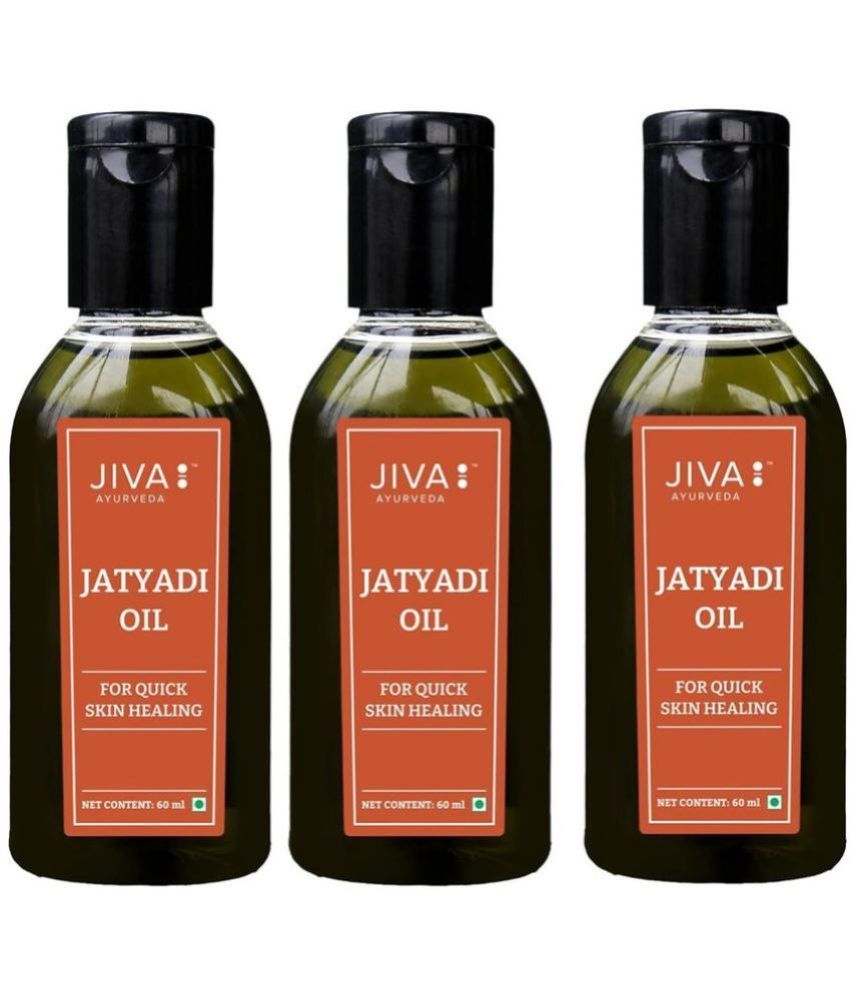     			Jiva Jatyadi Oil 100% Pure & Natural-60 ml (Pack of 3)