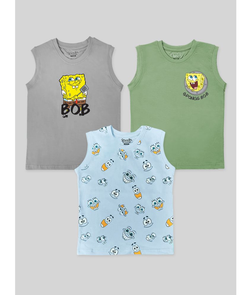     			MINUTE MIRTH Gray Baby Boy T-Shirt ( Pack of 3 )